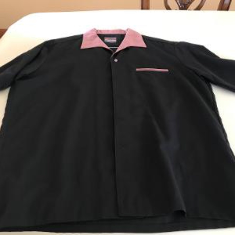 2 bowling shirts 1950 style